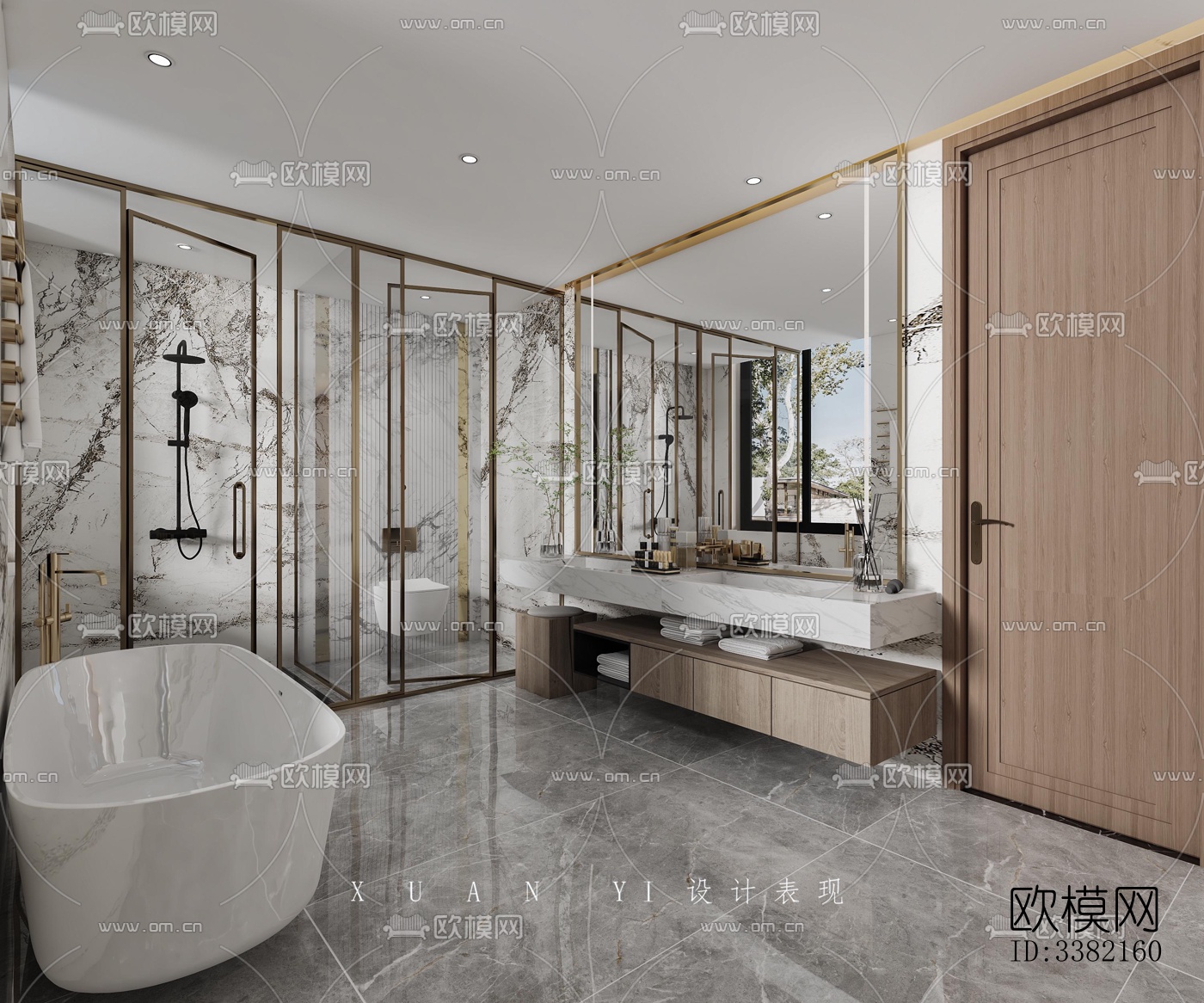 现代别墅效果图下载（渲染图9）