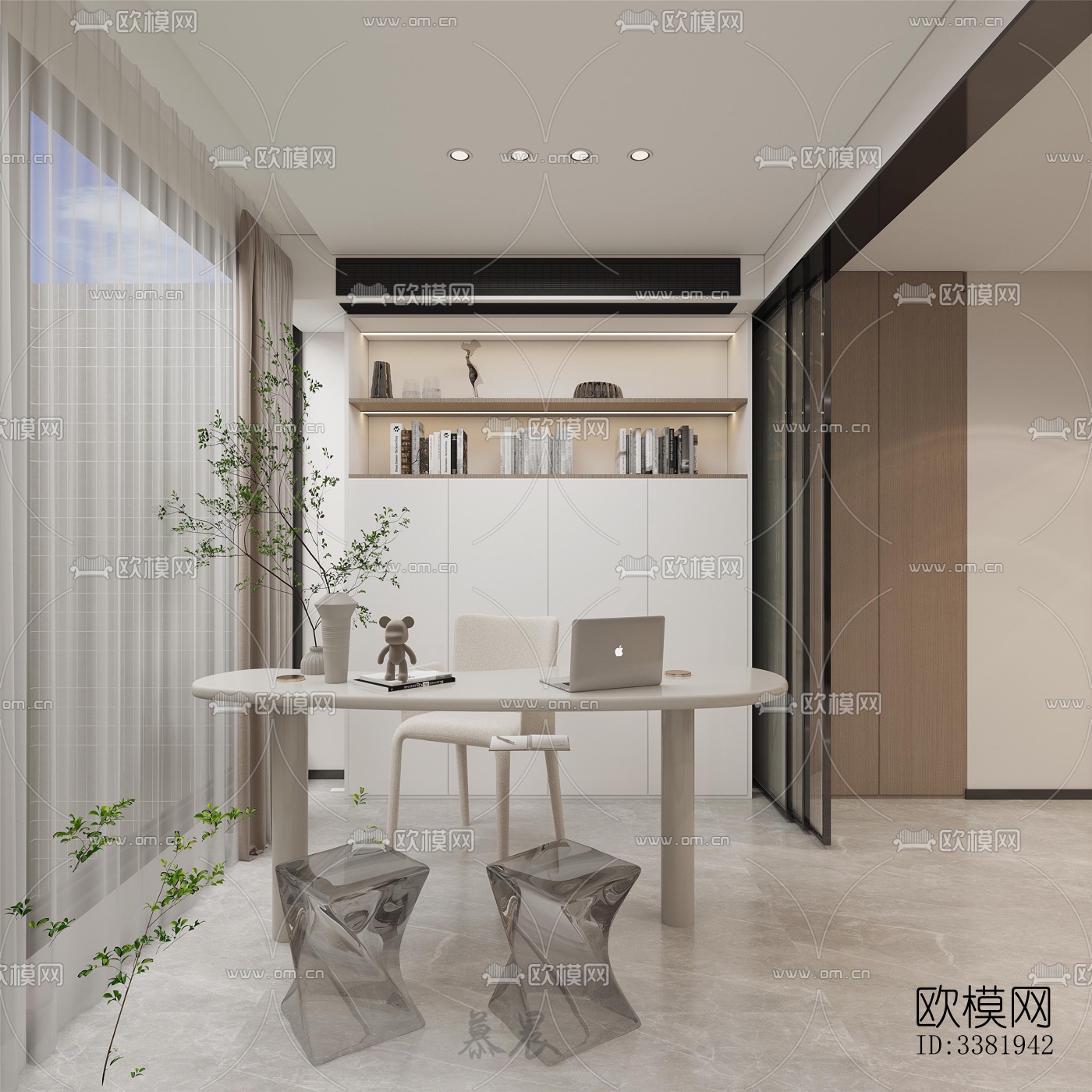 现代别墅效果图下载（渲染图6）