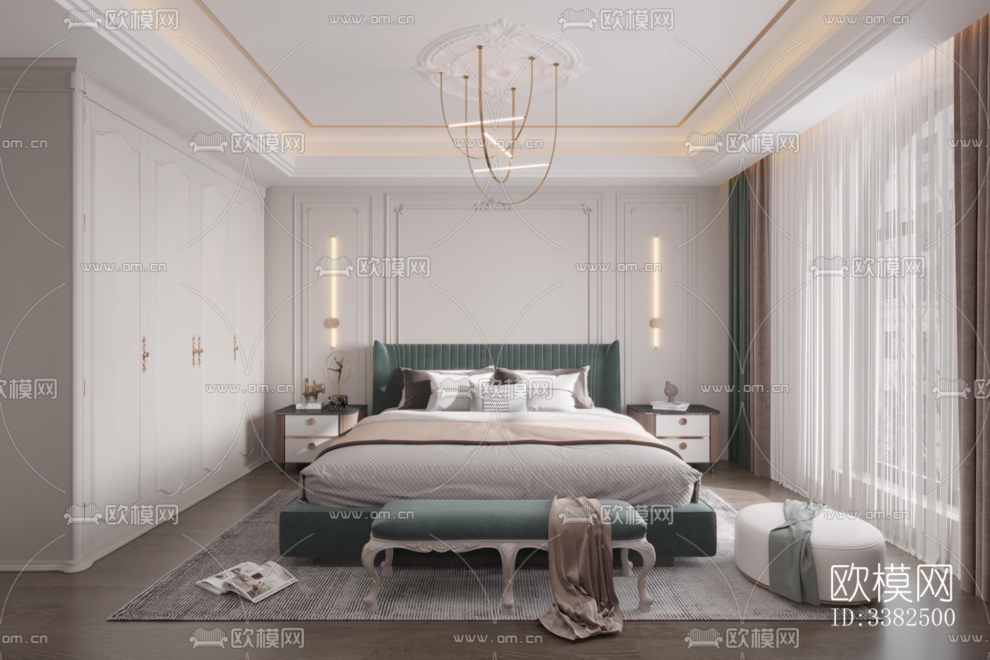 现代别墅效果图下载（渲染图7）