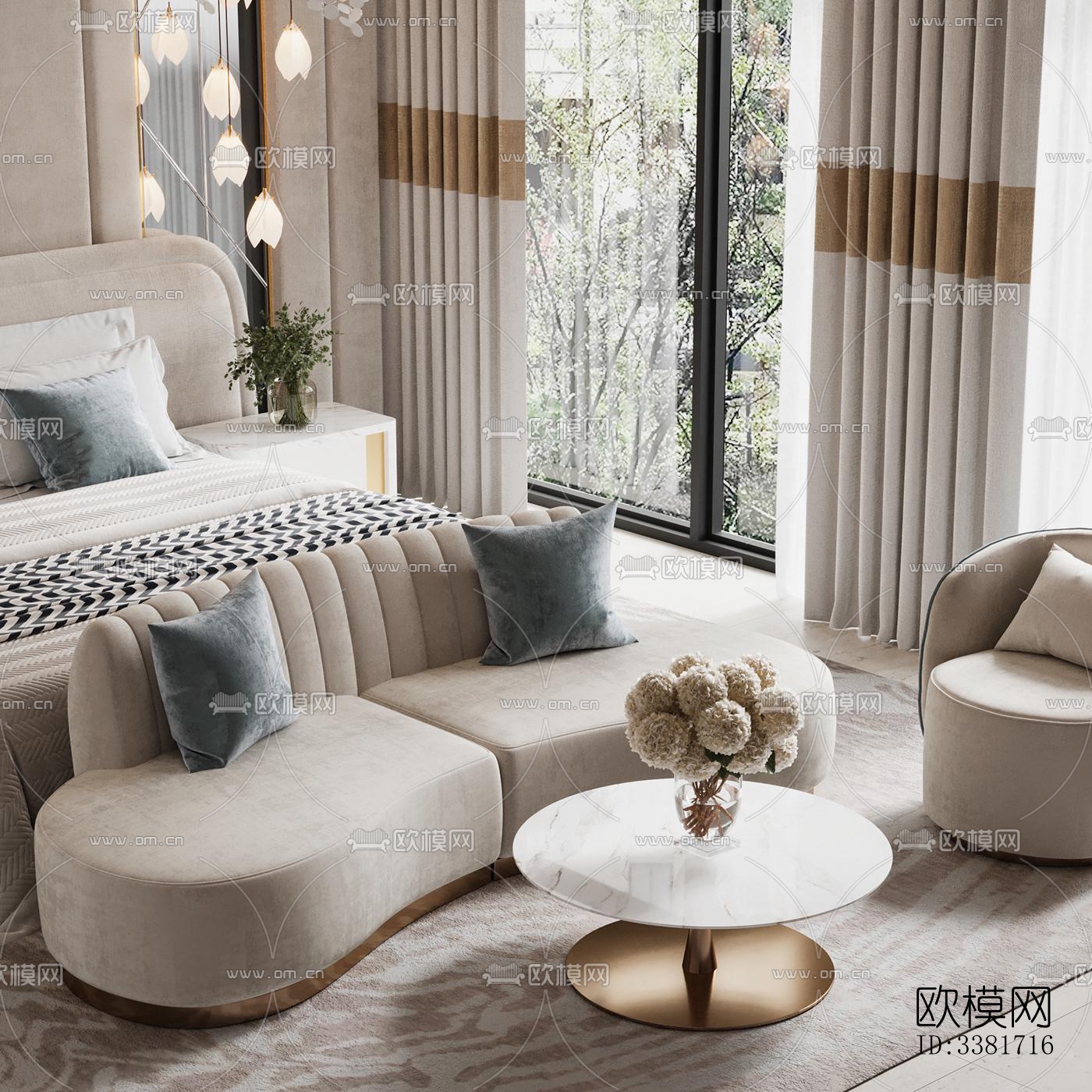 现代别墅效果图下载（渲染图16）