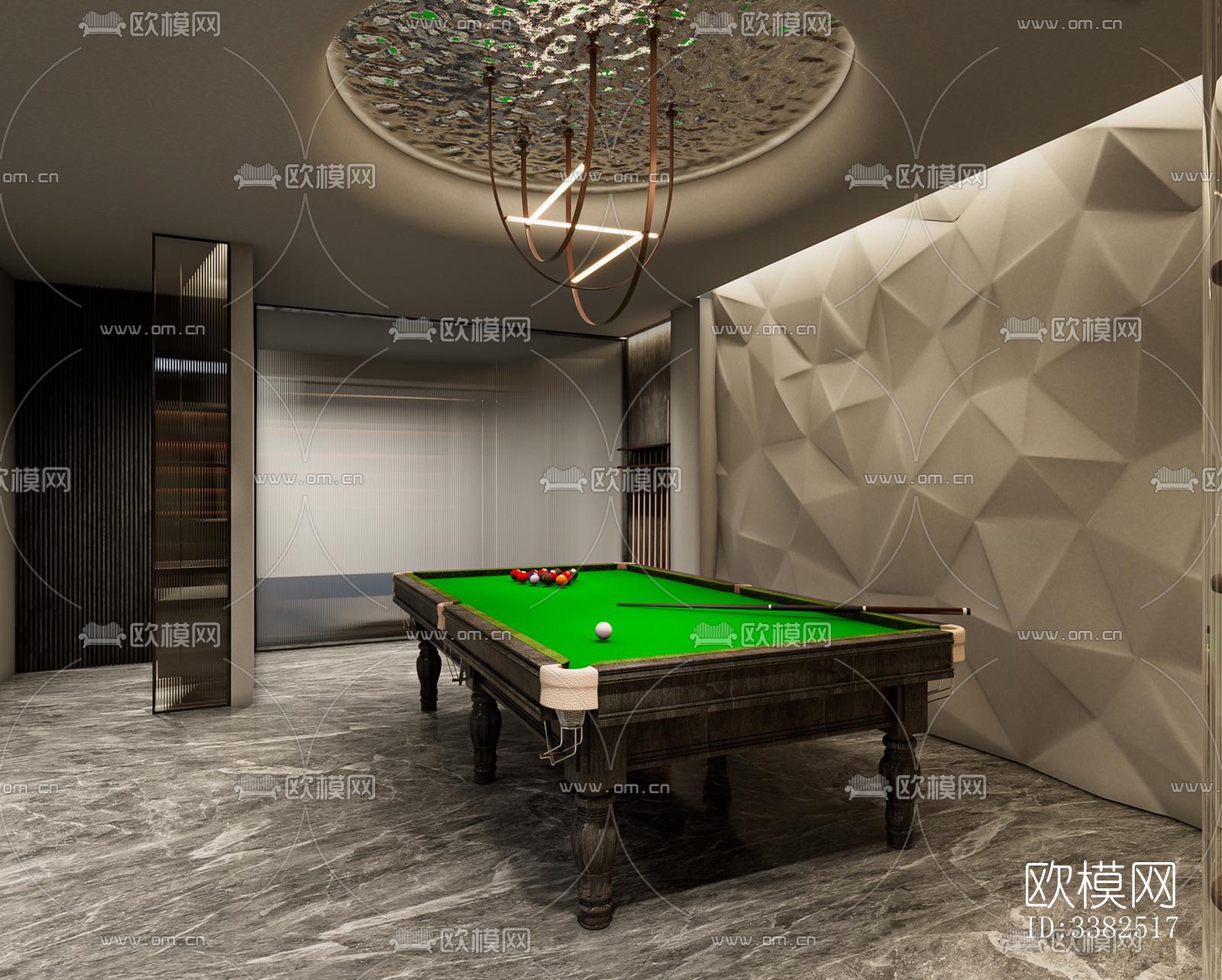 现代别墅效果图下载（渲染图4）