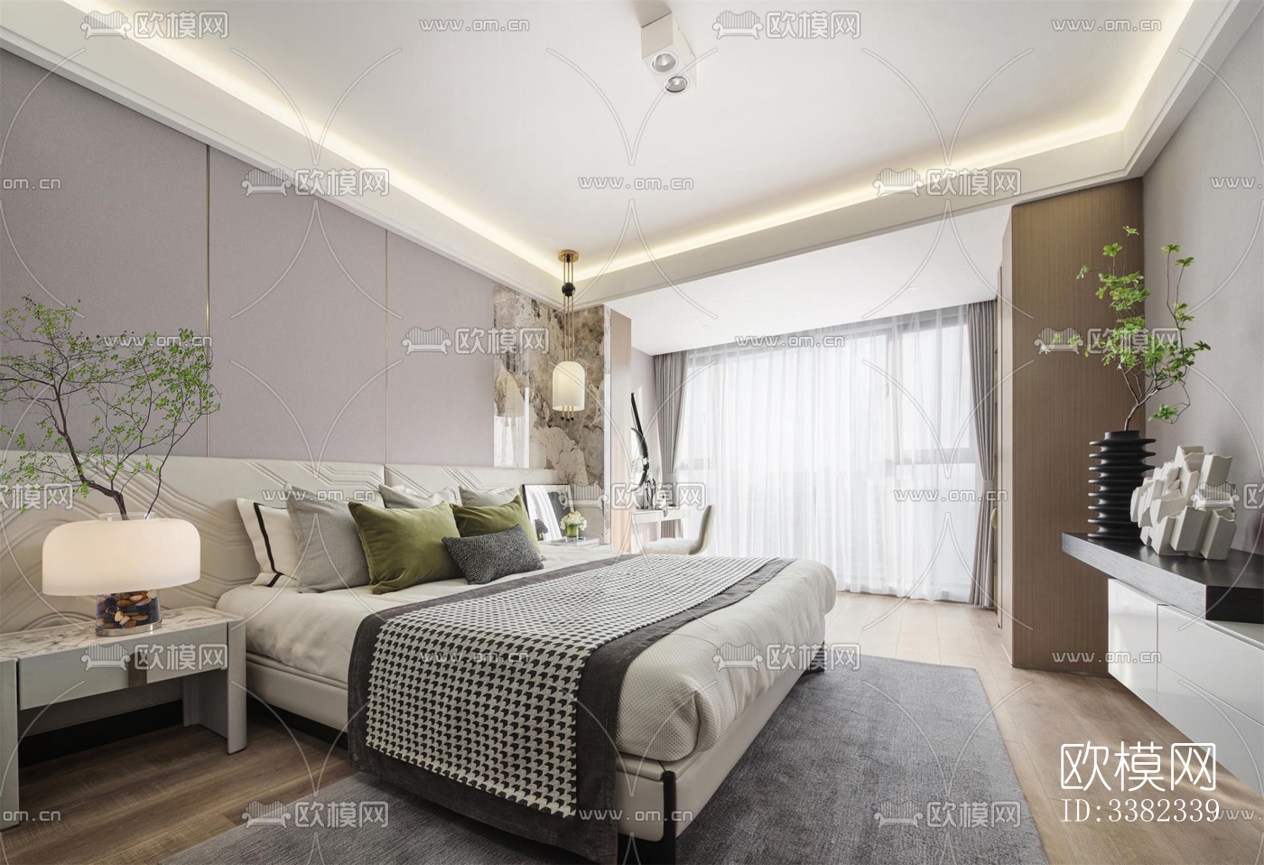 现代别墅效果图下载（渲染图16）