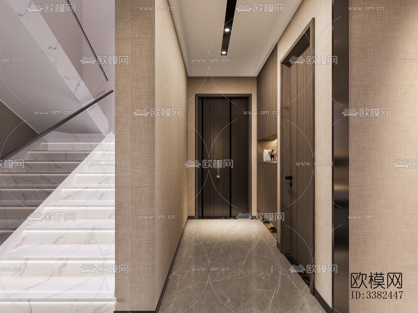 现代别墅效果图下载（渲染图7）