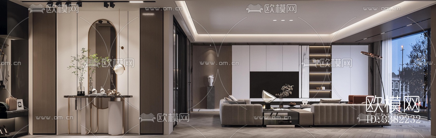 现代别墅效果图下载（渲染图5）