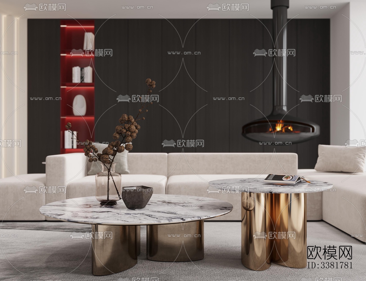 现代别墅效果图下载（渲染图11）