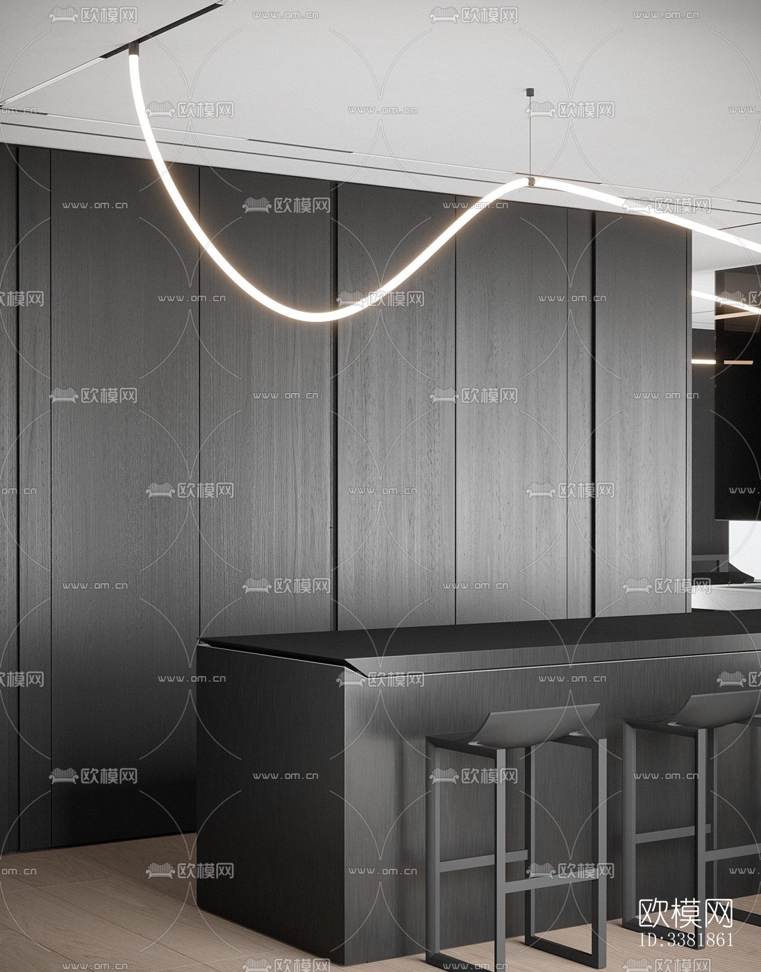 现代别墅效果图下载（渲染图16）