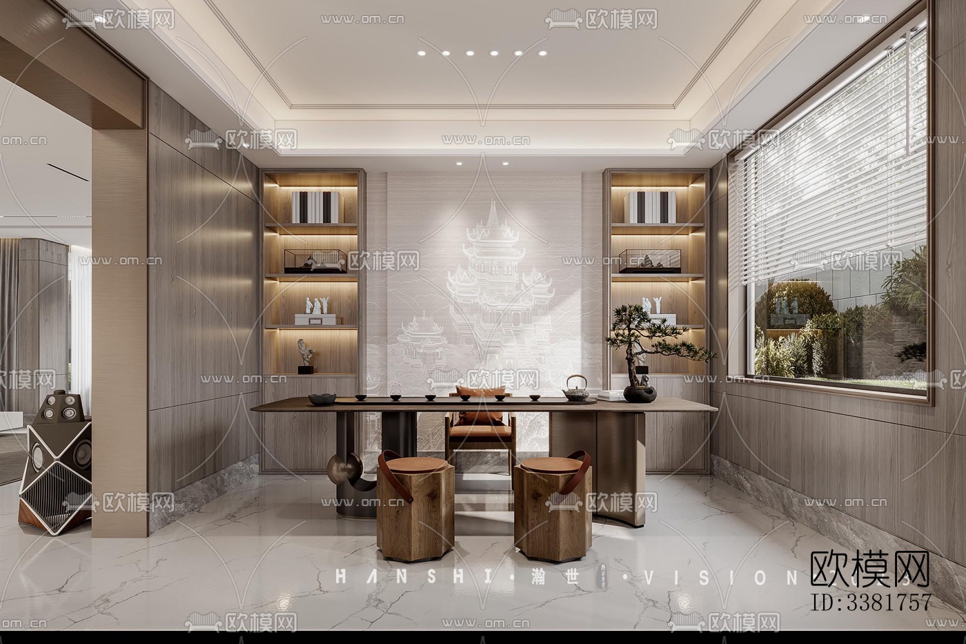 现代别墅效果图下载（渲染图4）