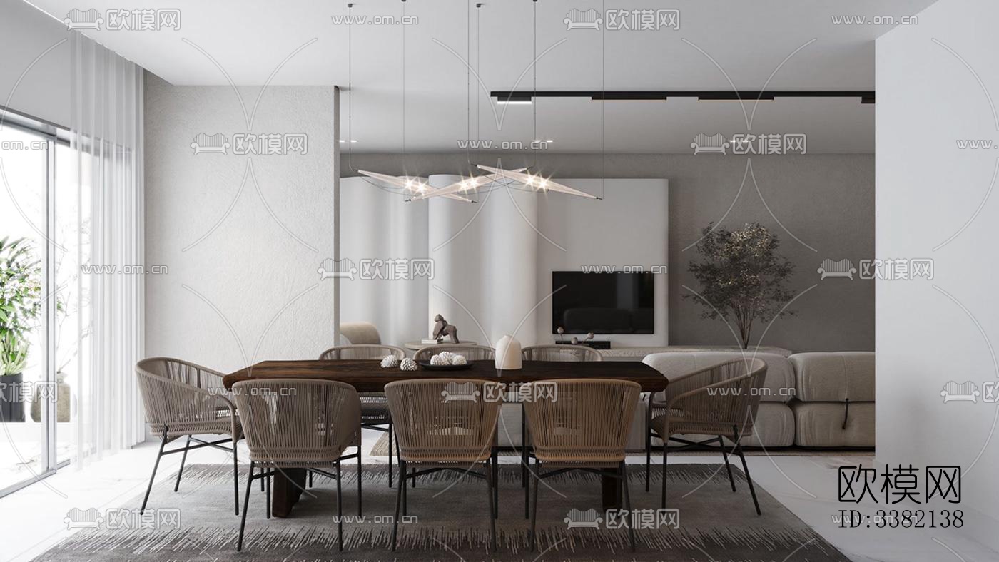 现代别墅效果图下载（渲染图10）