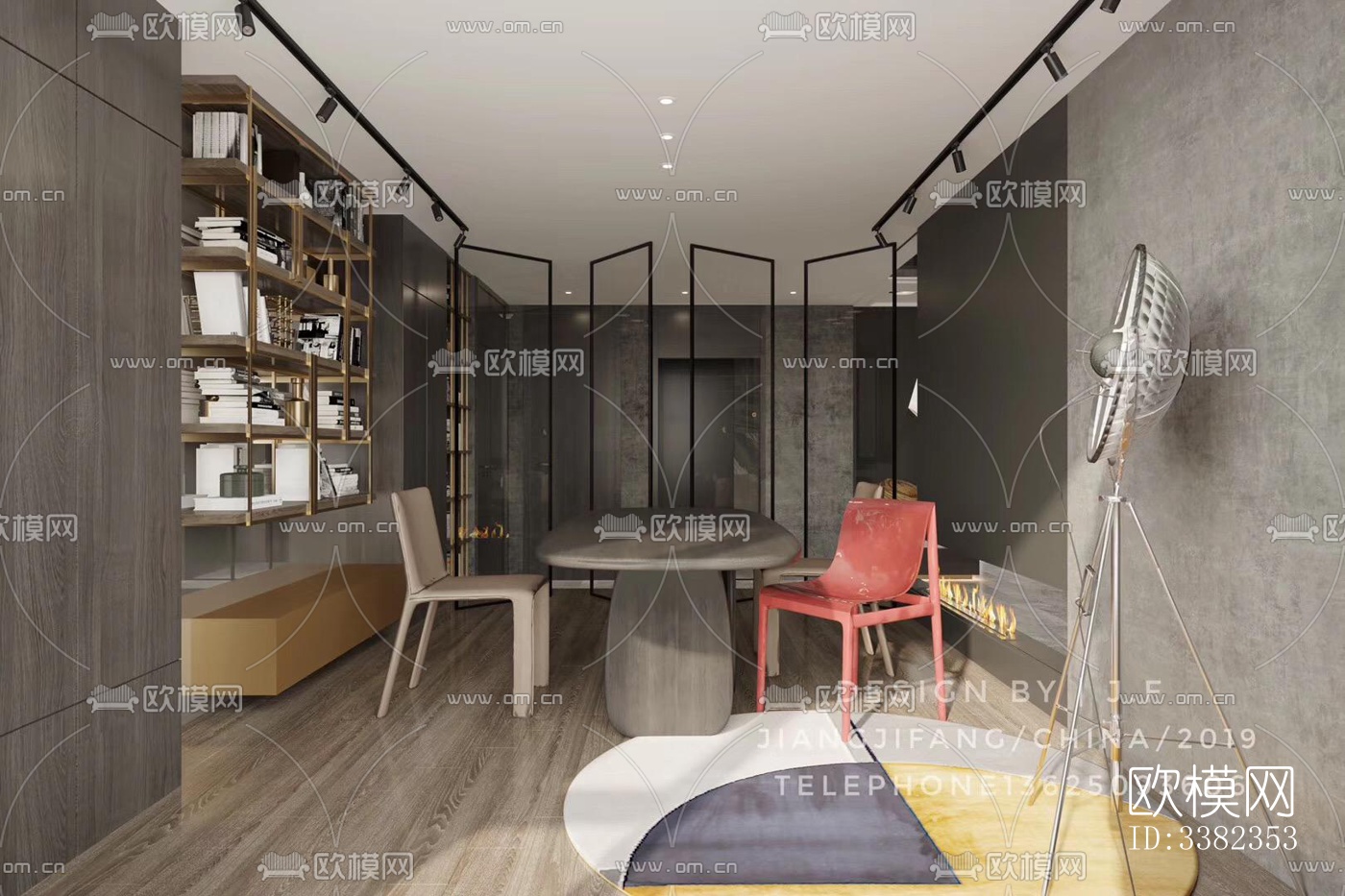 现代别墅效果图下载（渲染图10）