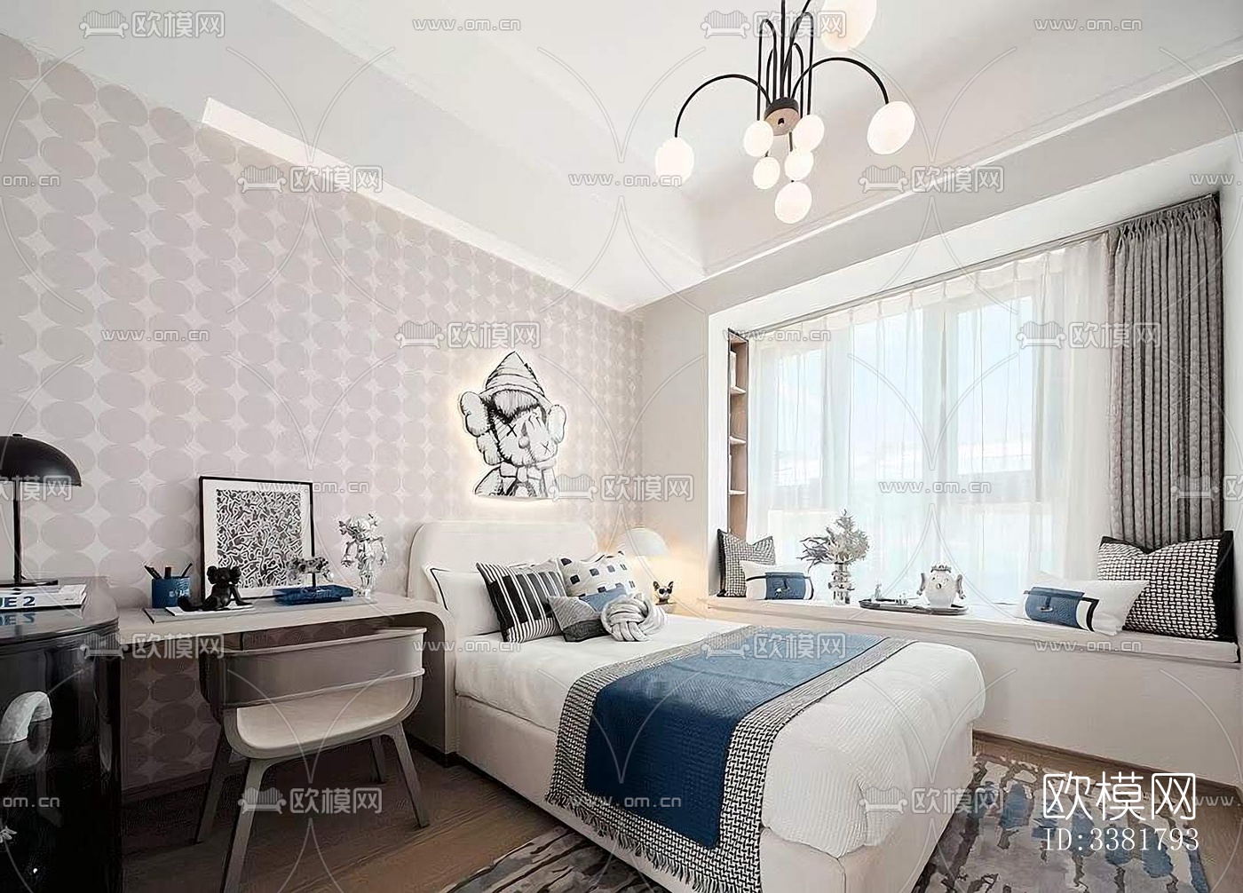 现代别墅效果图下载（渲染图8）