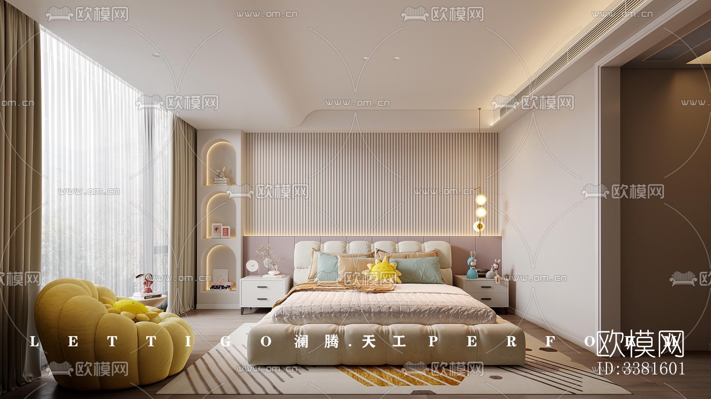 现代别墅效果图下载（渲染图13）