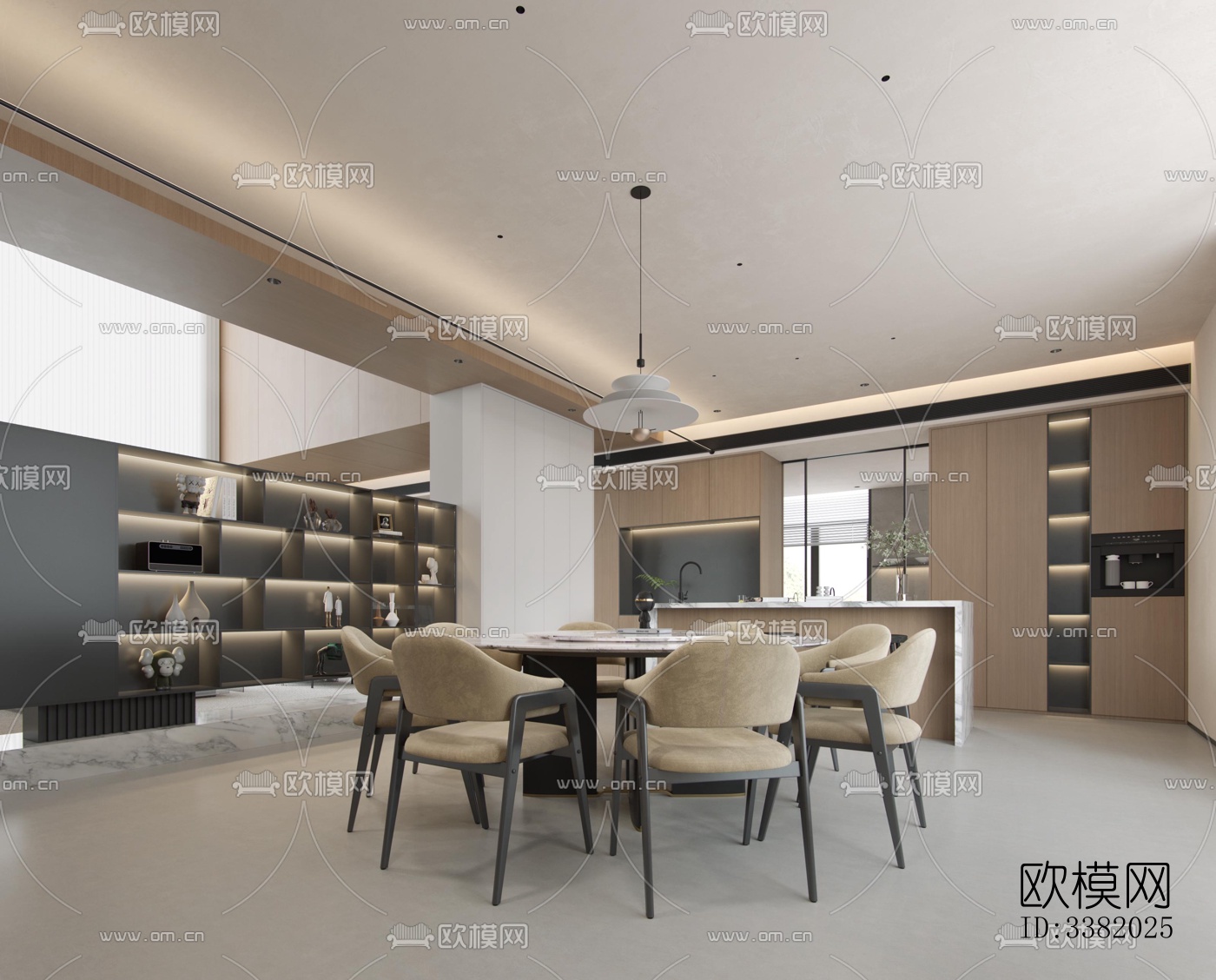 现代别墅效果图下载（渲染图6）