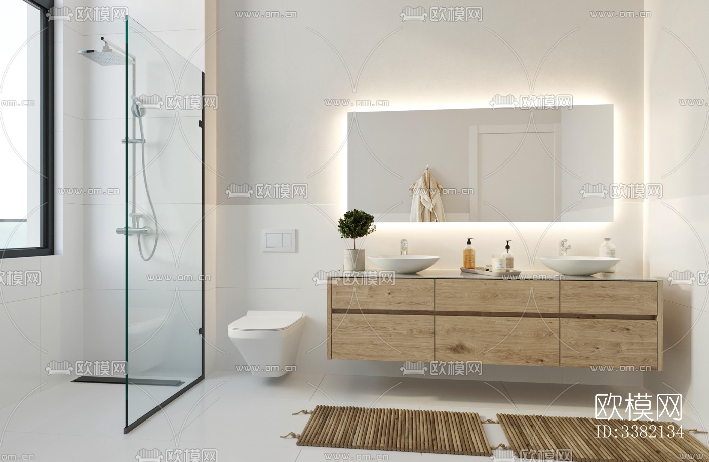 现代别墅效果图下载（渲染图8）