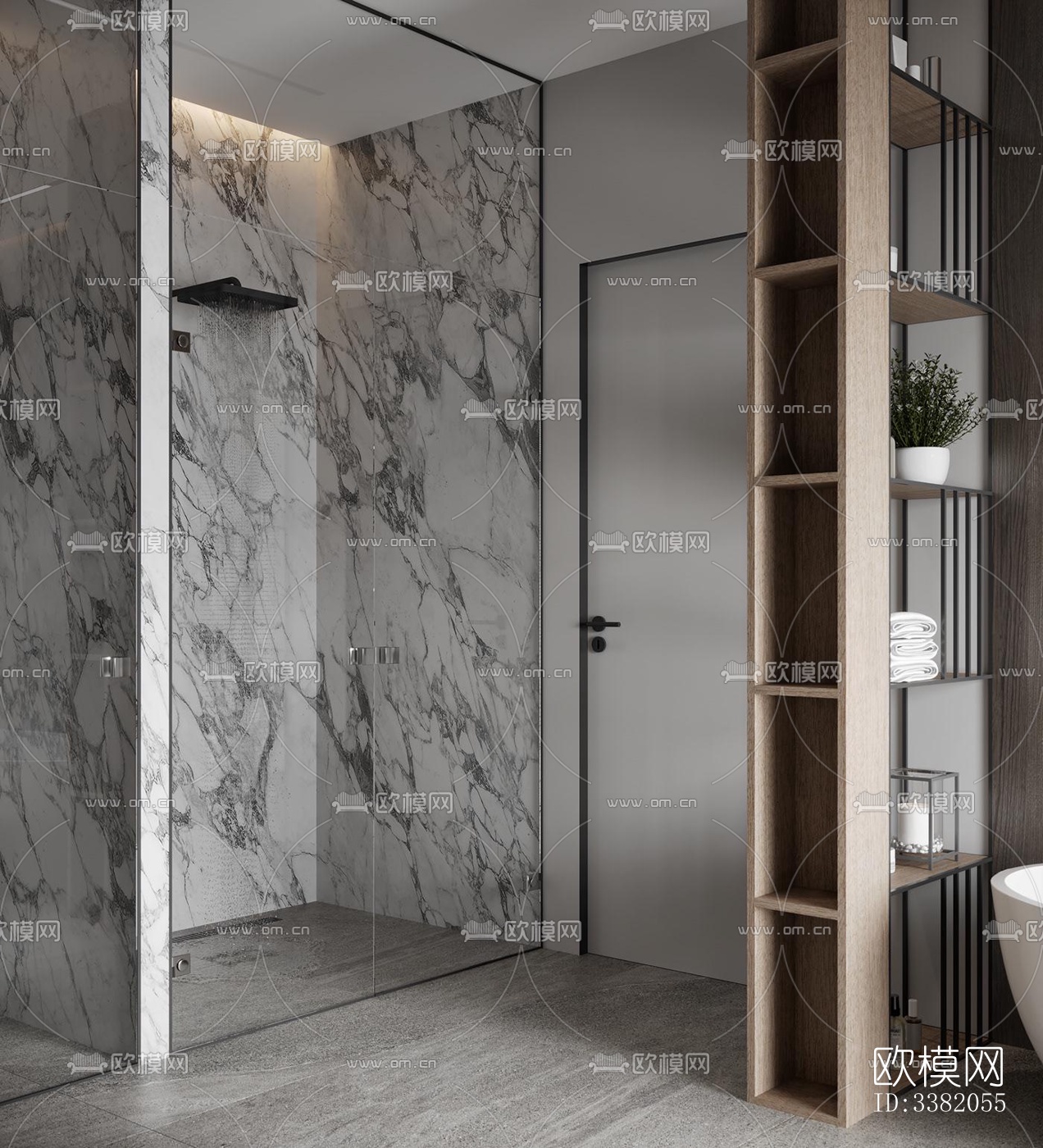 现代别墅效果图下载（渲染图7）