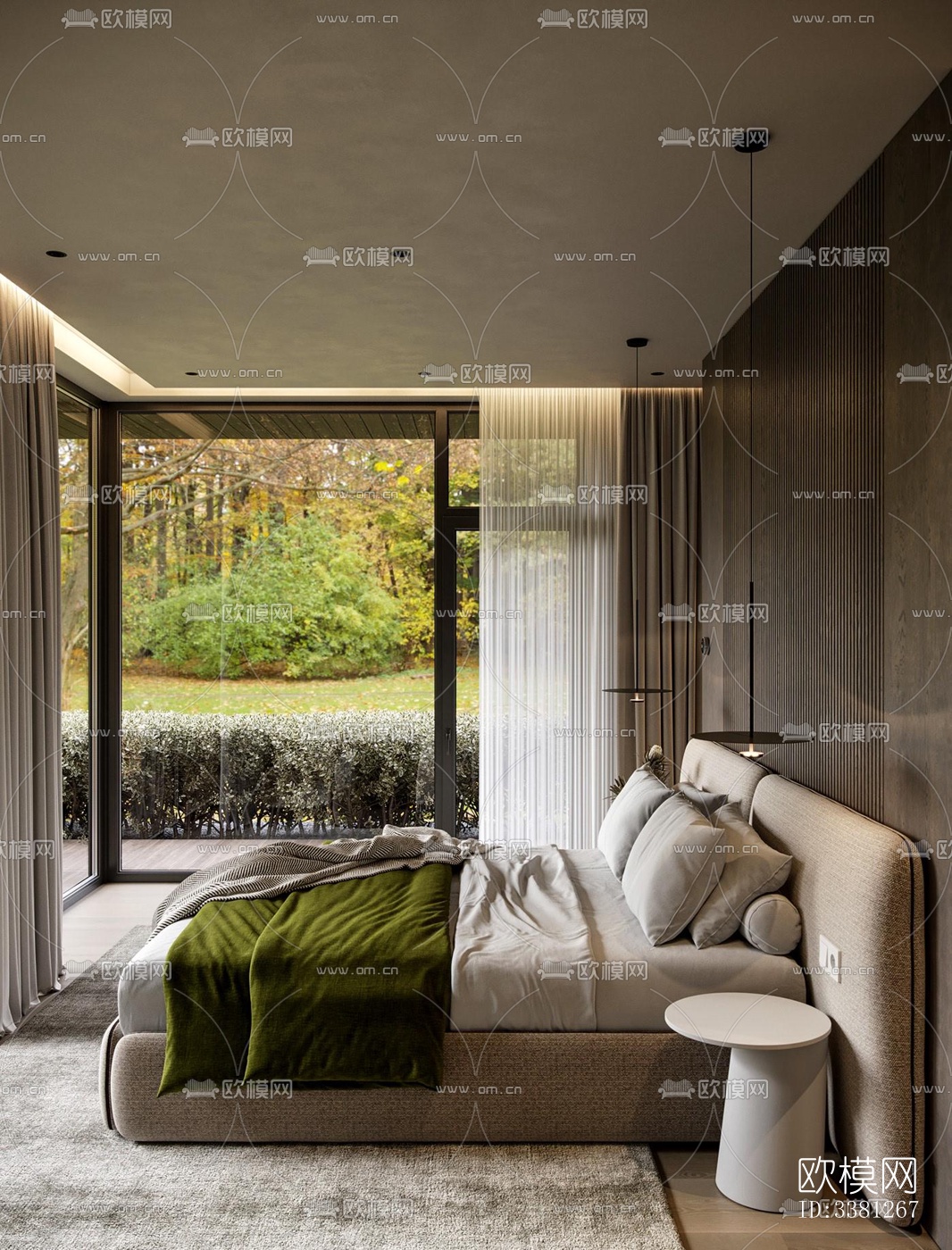 现代别墅效果图下载（渲染图6）