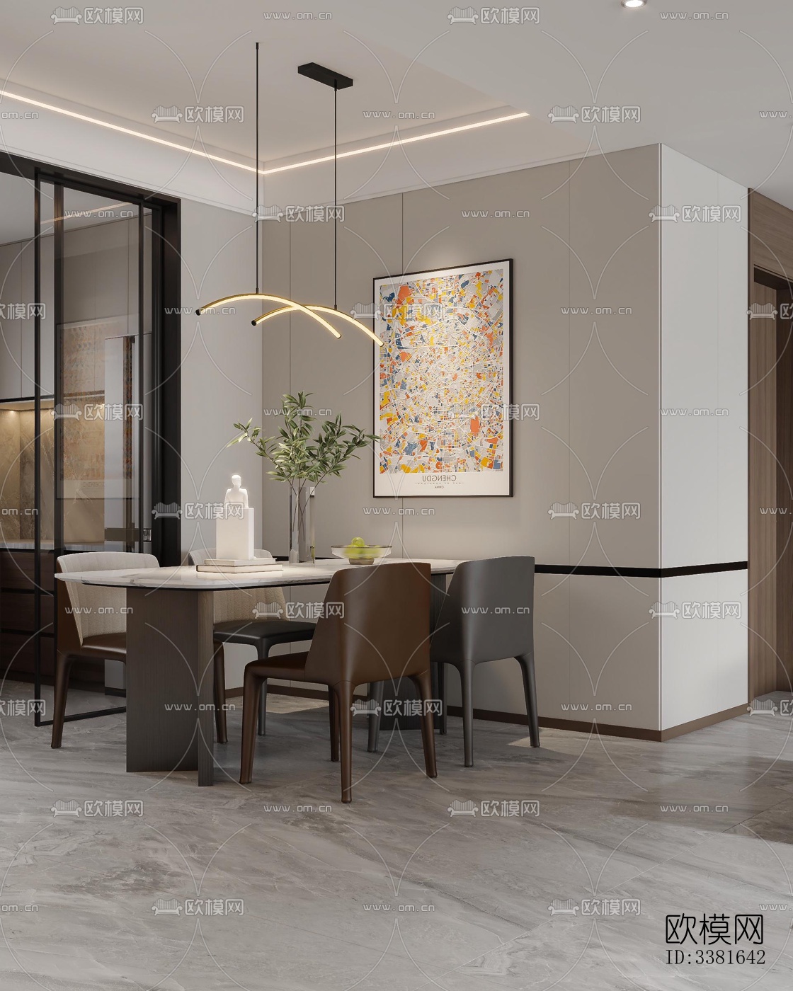 现代别墅效果图下载（渲染图13）