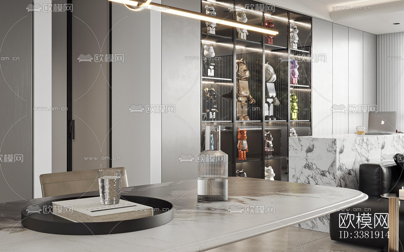 现代别墅效果图下载（渲染图12）