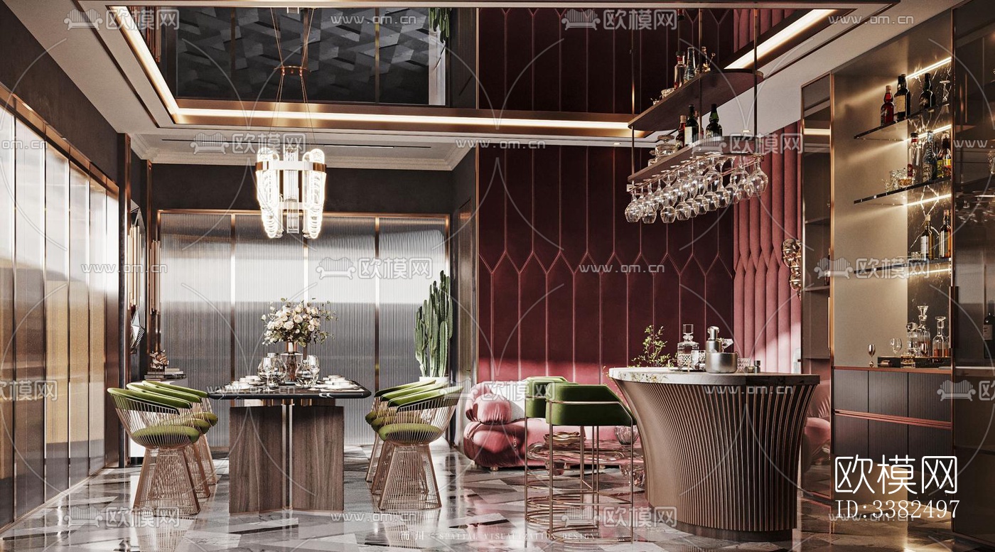 现代别墅效果图下载（渲染图3）