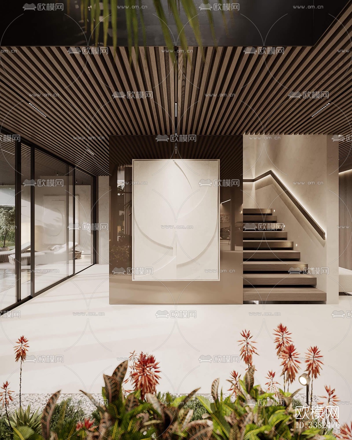 现代别墅效果图下载（渲染图19）