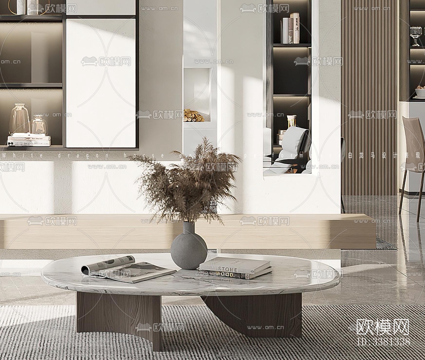 现代别墅效果图下载（渲染图7）