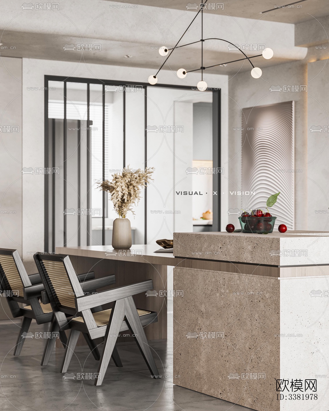 现代别墅效果图下载（渲染图8）