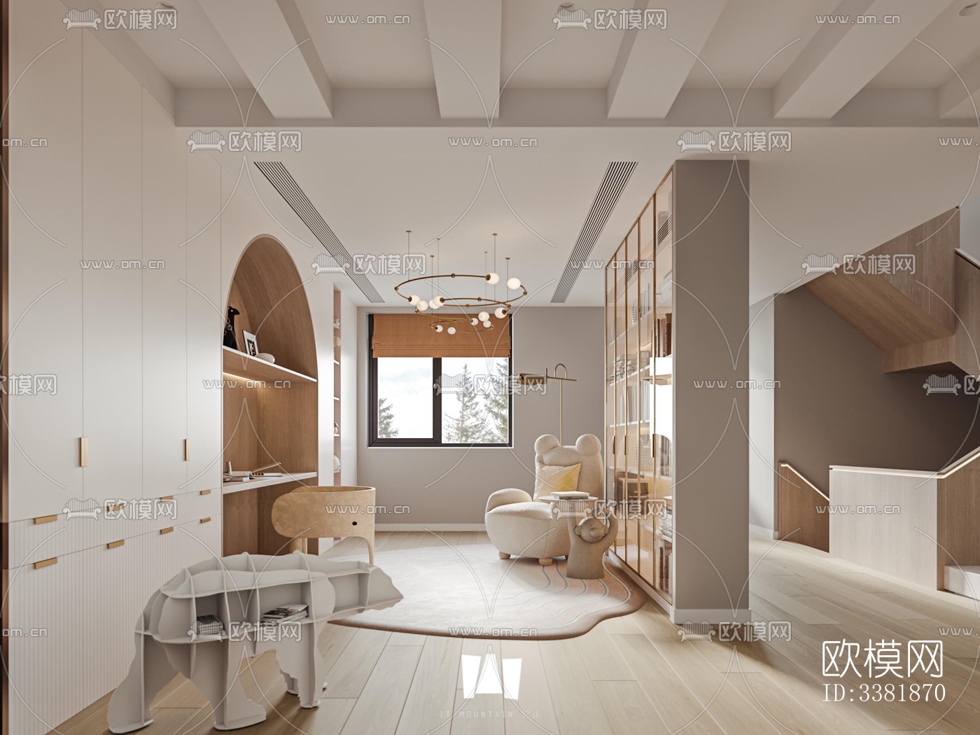 现代别墅效果图下载（渲染图19）