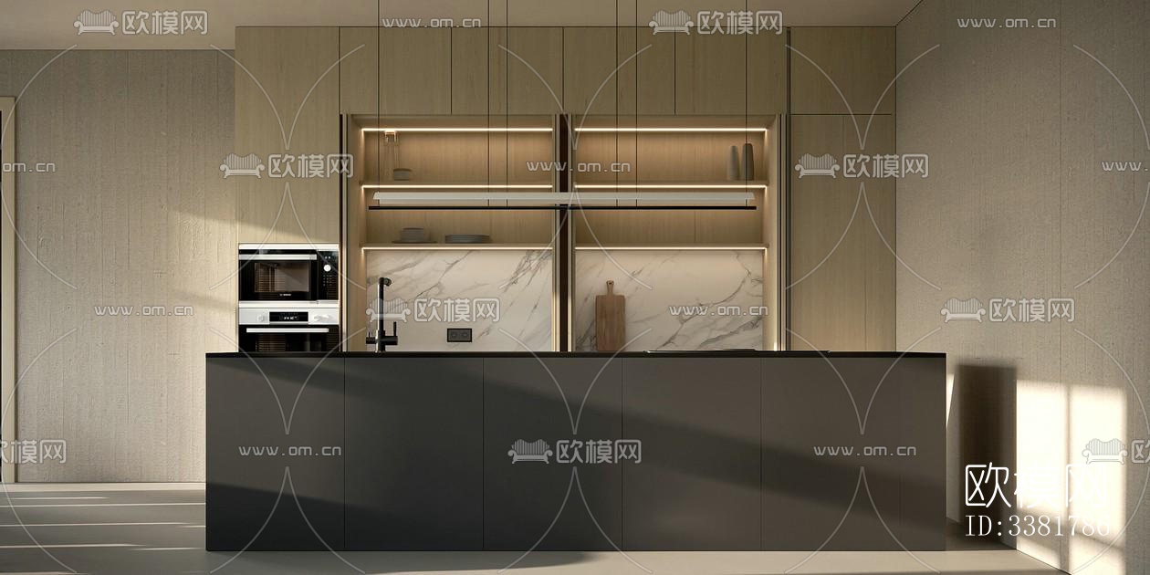 现代别墅效果图下载（渲染图3）