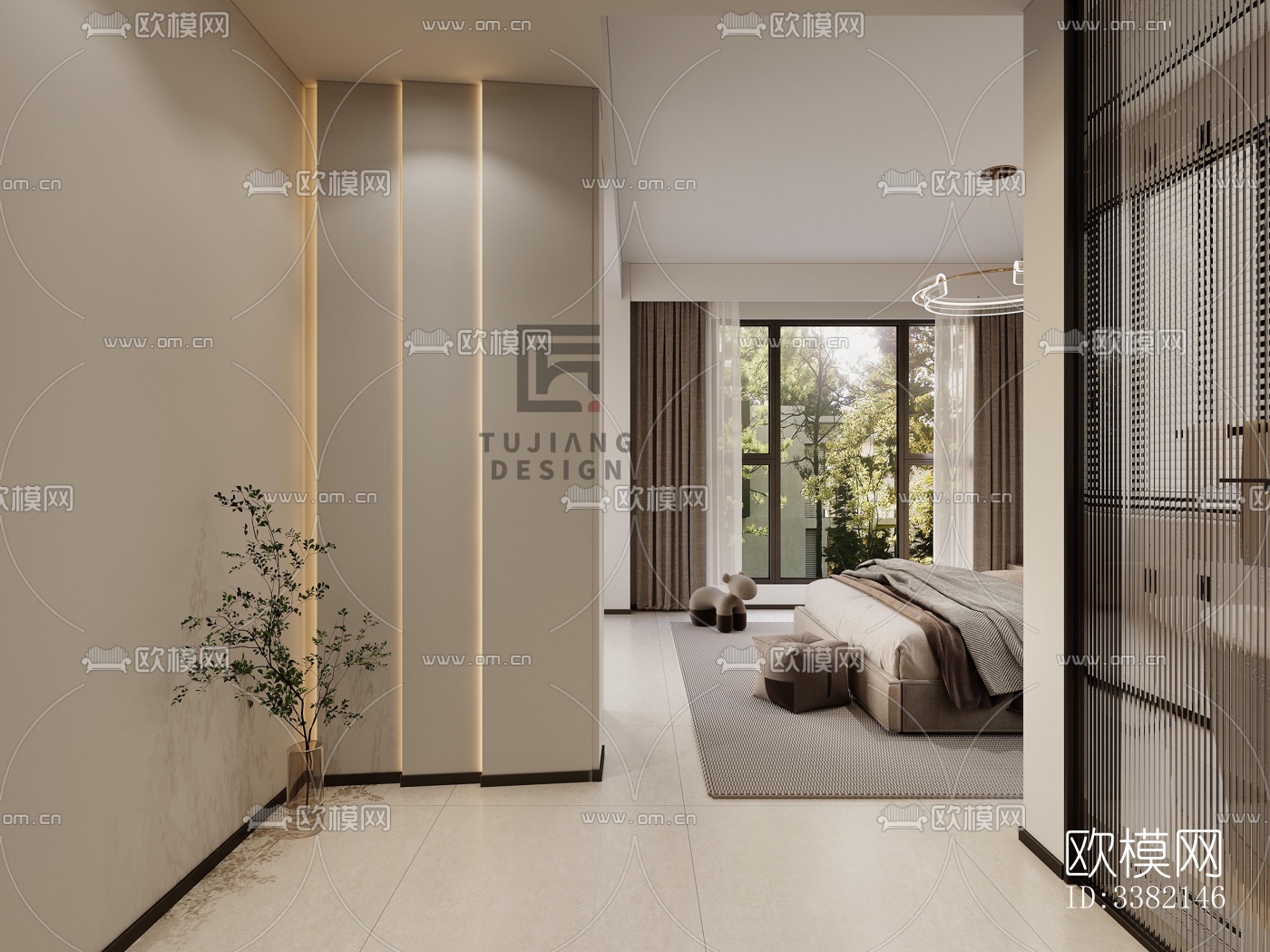 现代别墅效果图下载（渲染图3）