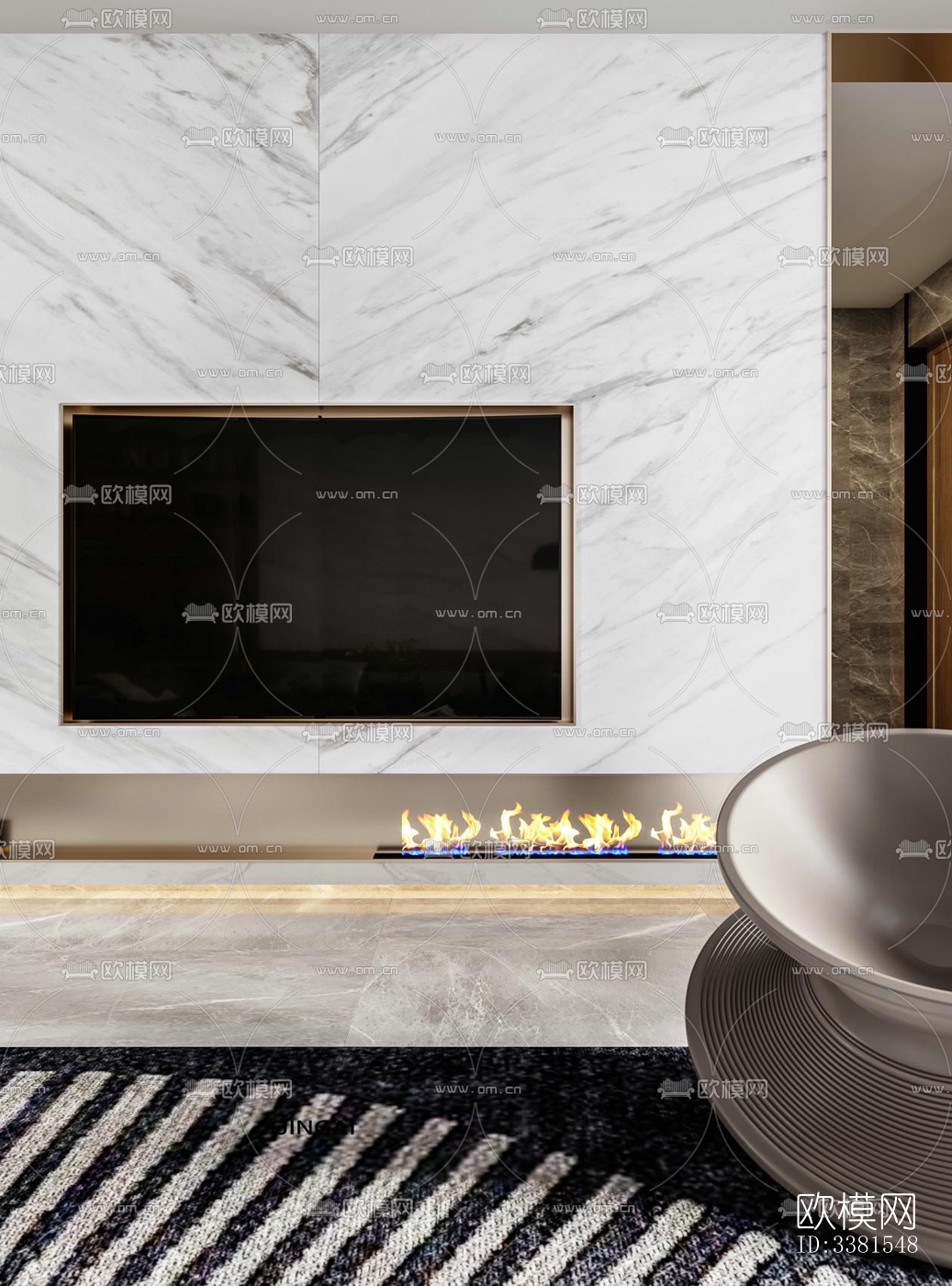 现代别墅效果图下载（渲染图15）