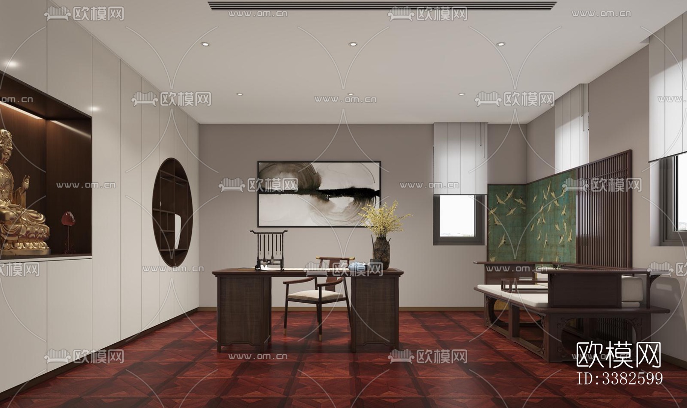 现代别墅效果图下载（渲染图1）