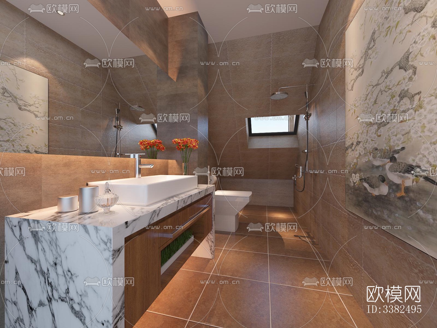 现代别墅效果图下载（渲染图2）