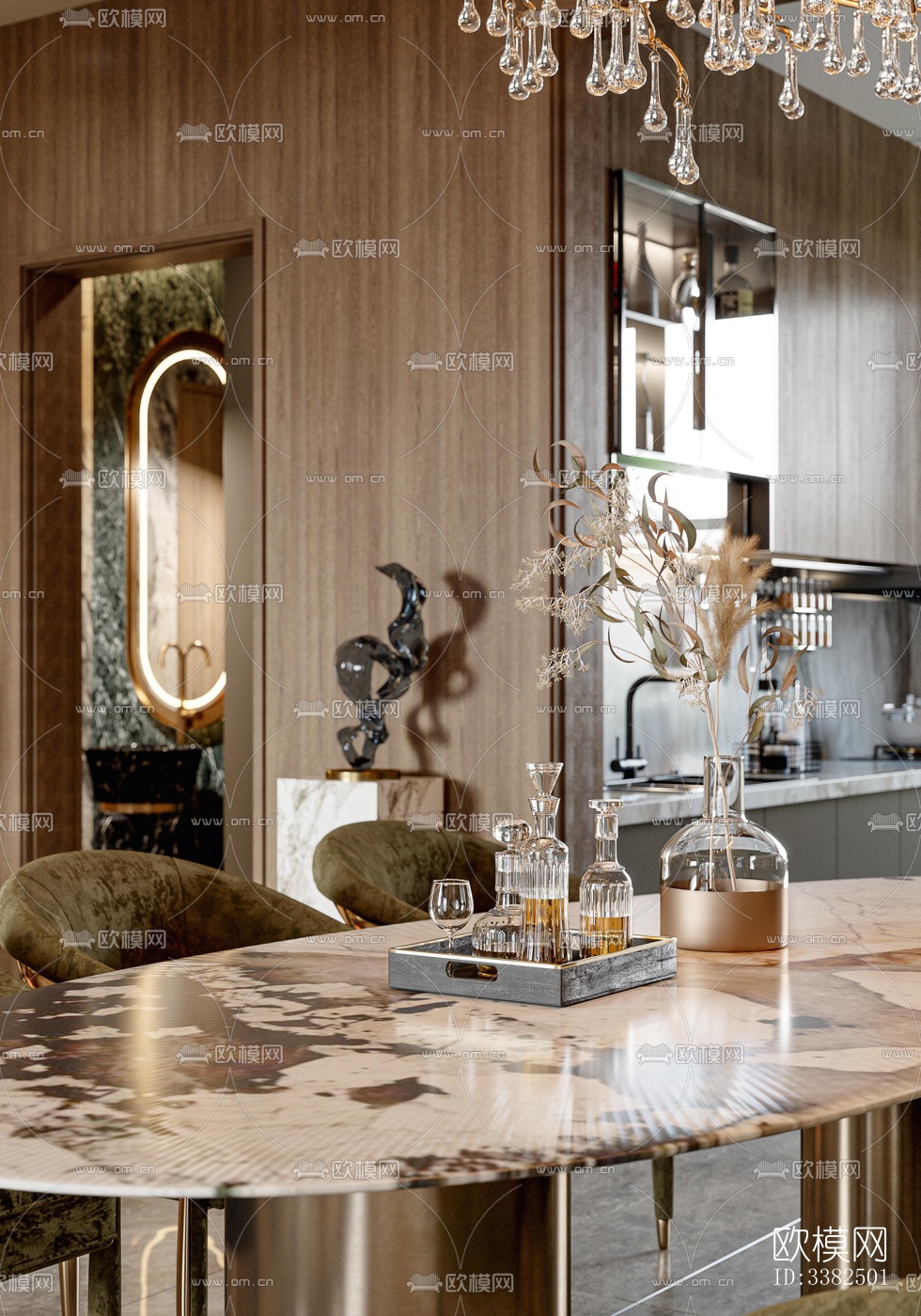 现代别墅效果图下载（渲染图15）