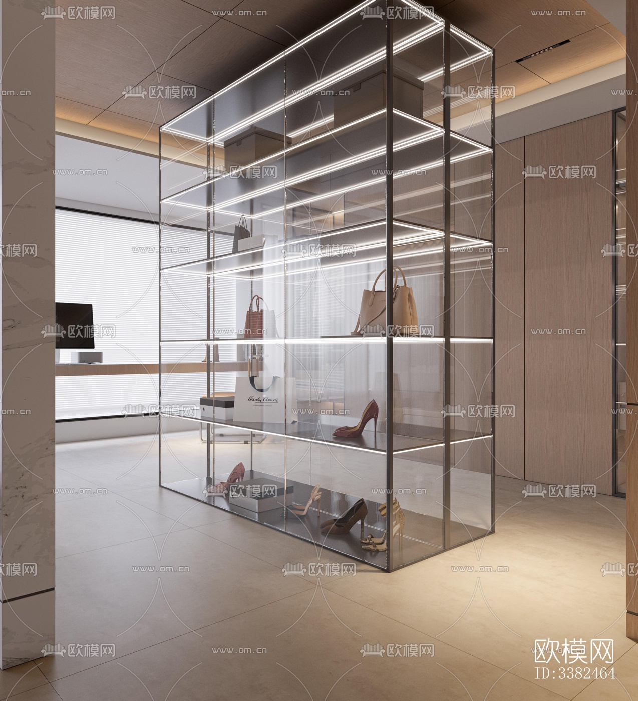 现代别墅效果图下载（渲染图7）