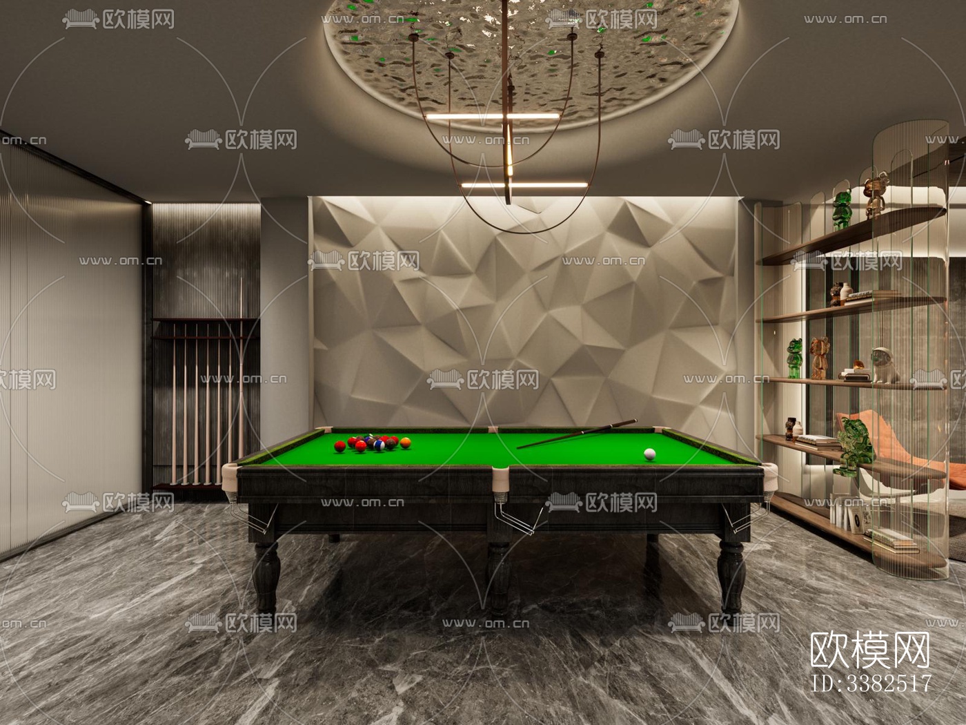 现代别墅效果图下载（渲染图3）