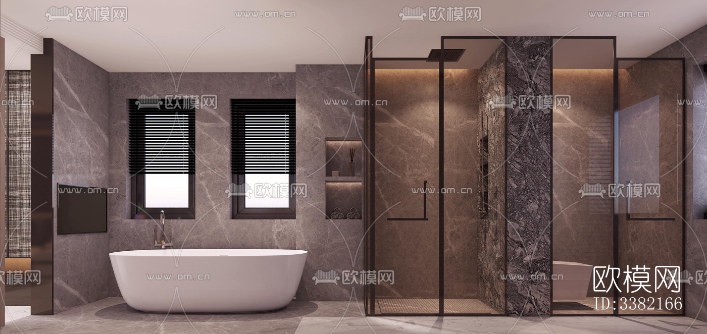 现代别墅效果图下载（渲染图4）