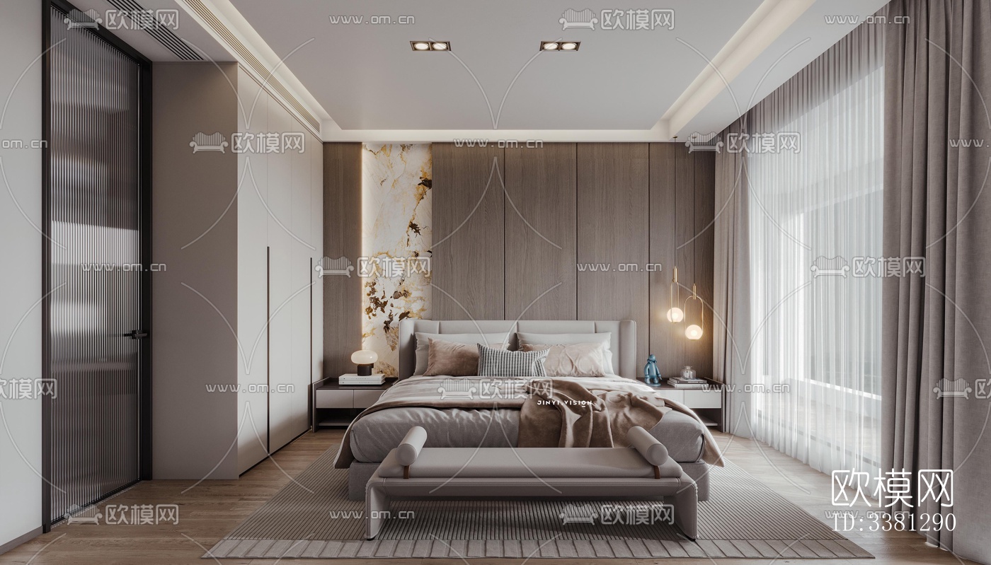 现代别墅效果图下载（渲染图6）