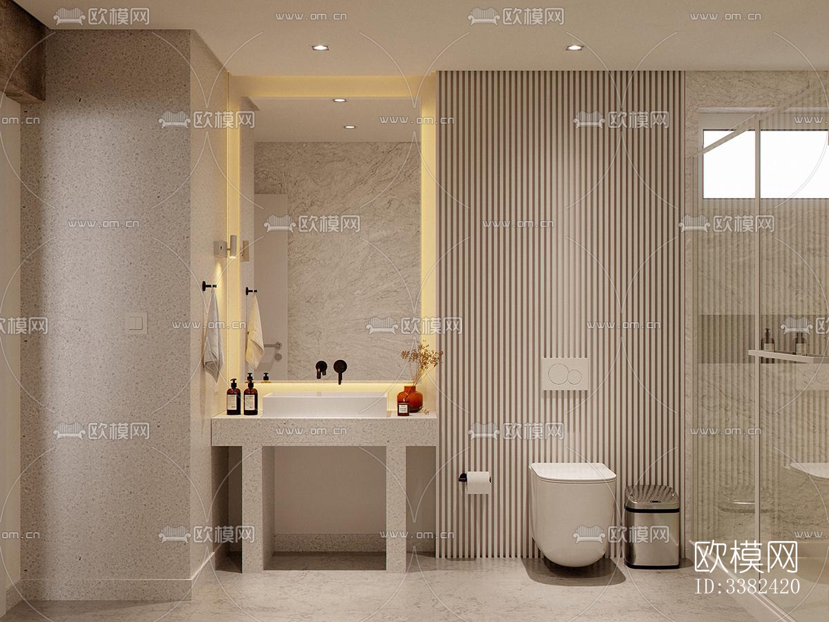 现代别墅效果图下载（渲染图16）