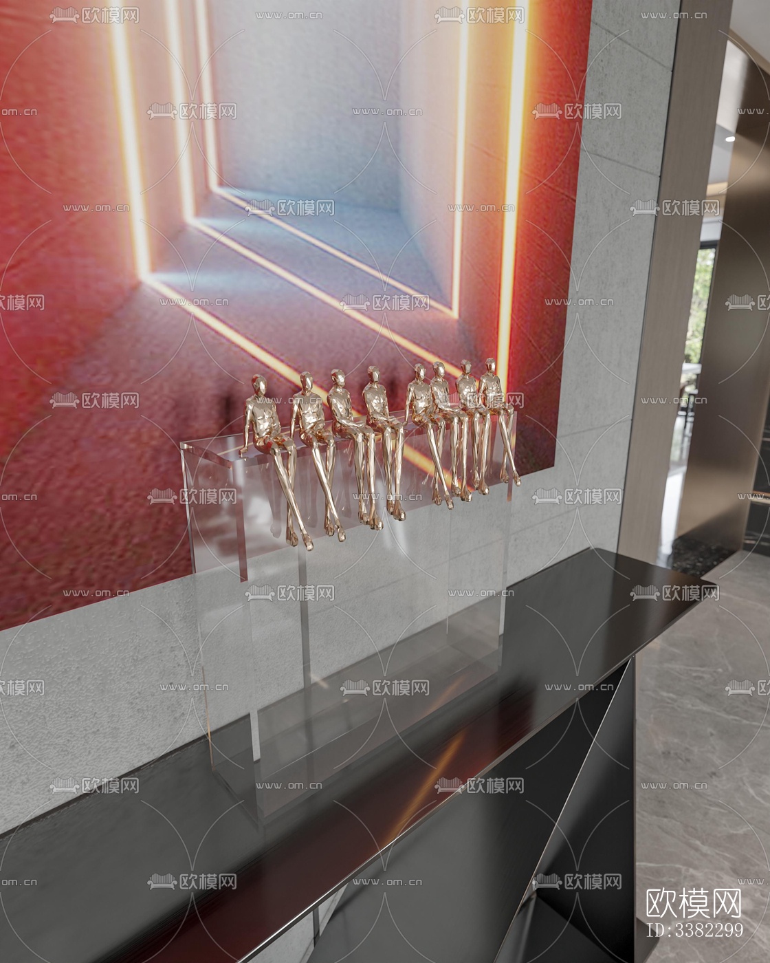 现代别墅效果图下载（渲染图11）