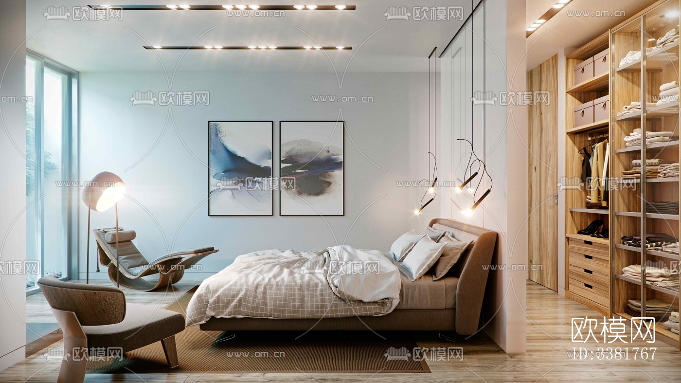 现代别墅效果图下载（渲染图9）