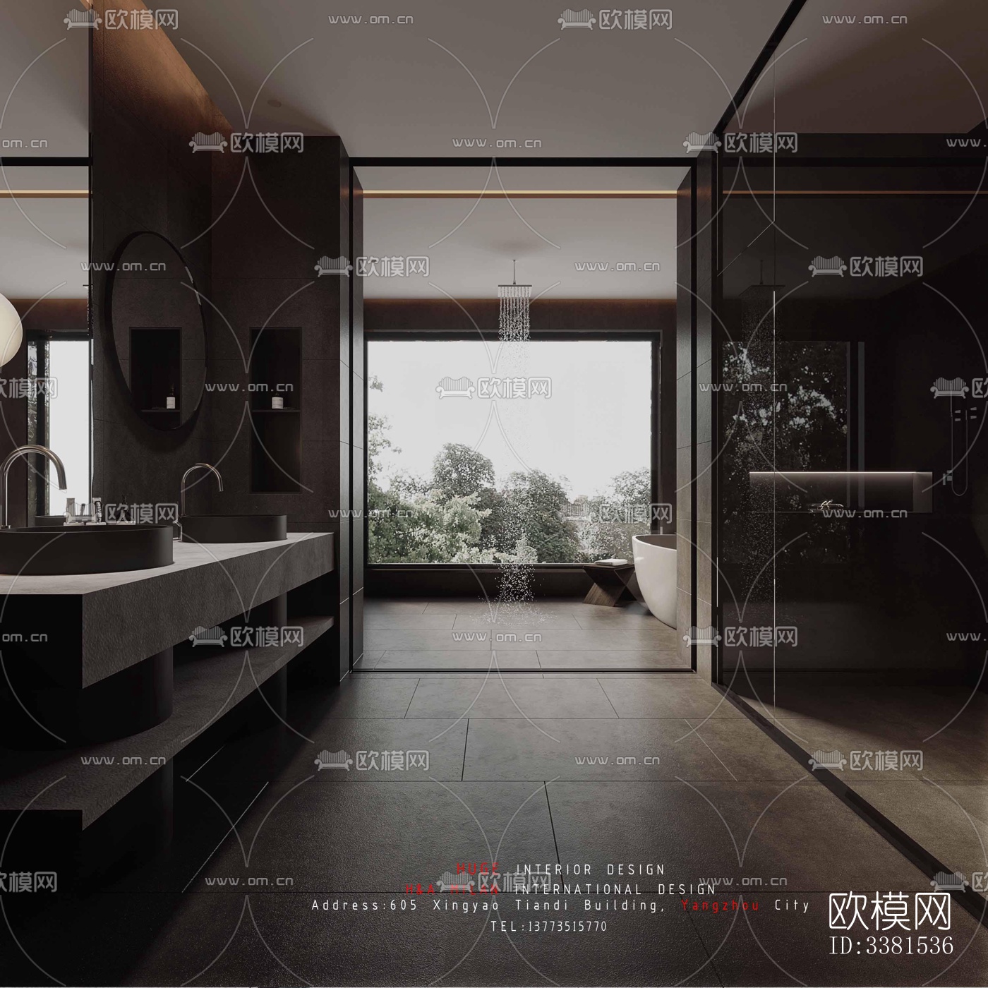 现代别墅效果图下载（渲染图5）