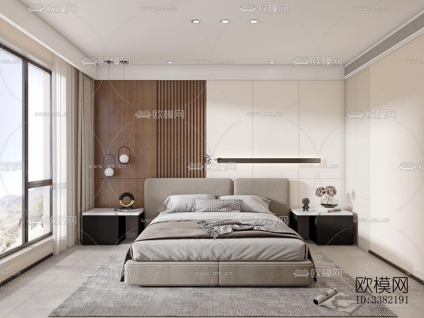 现代别墅效果图下载（渲染图7）