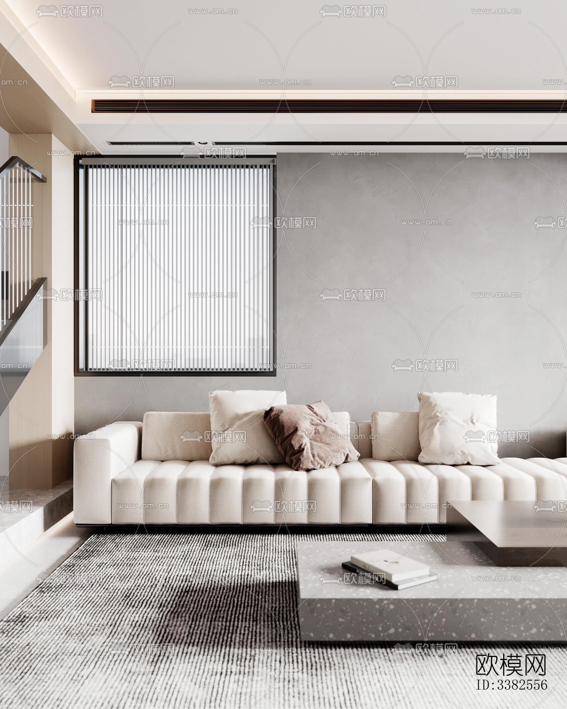 现代别墅效果图下载（渲染图12）