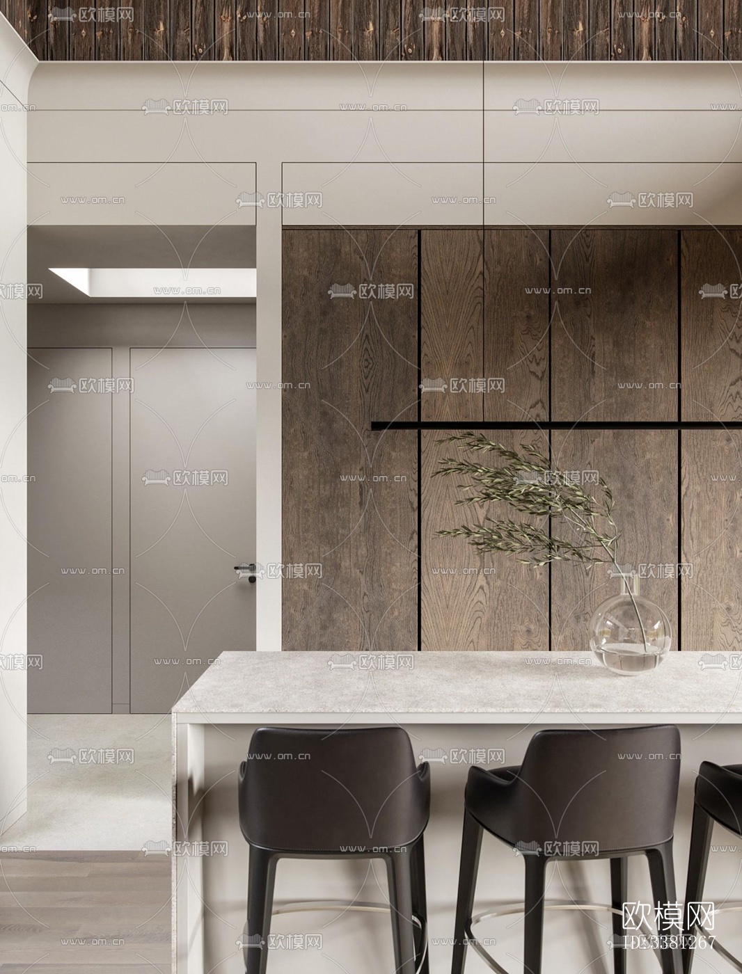 现代别墅效果图下载（渲染图3）