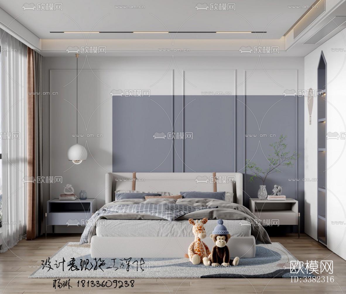 现代别墅效果图下载（渲染图6）