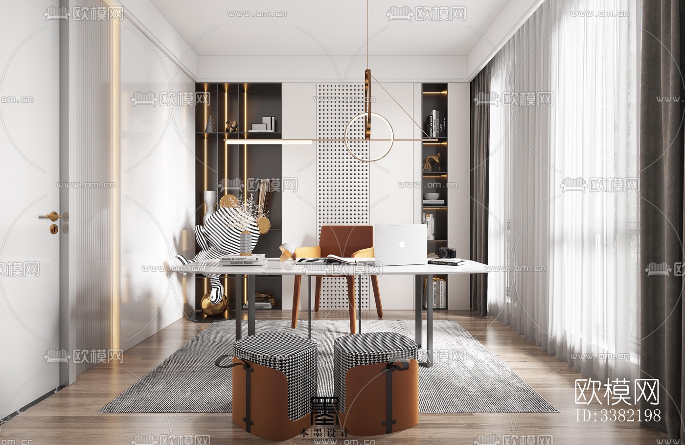 现代别墅效果图下载（渲染图6）