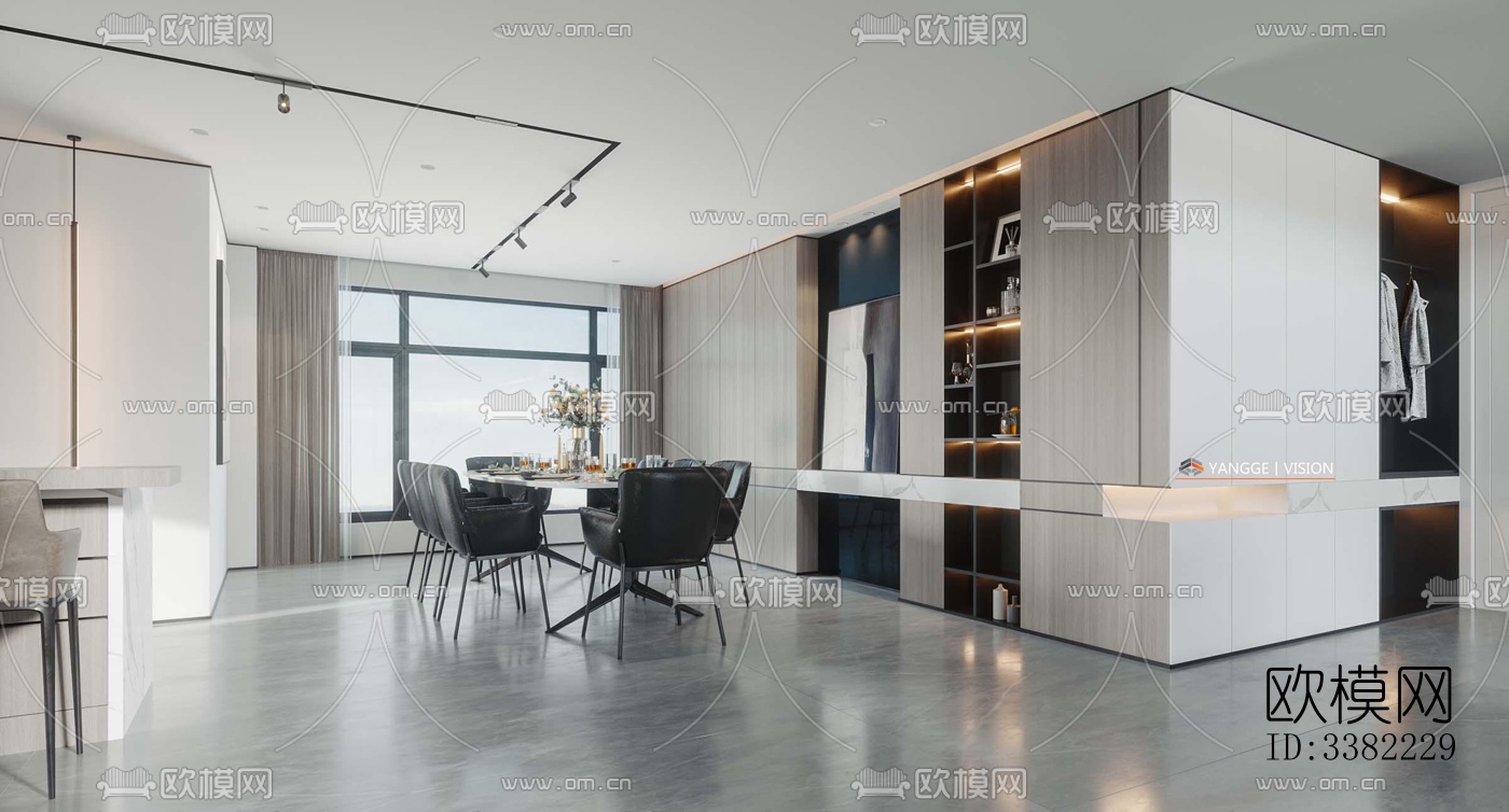 现代别墅效果图下载（渲染图5）