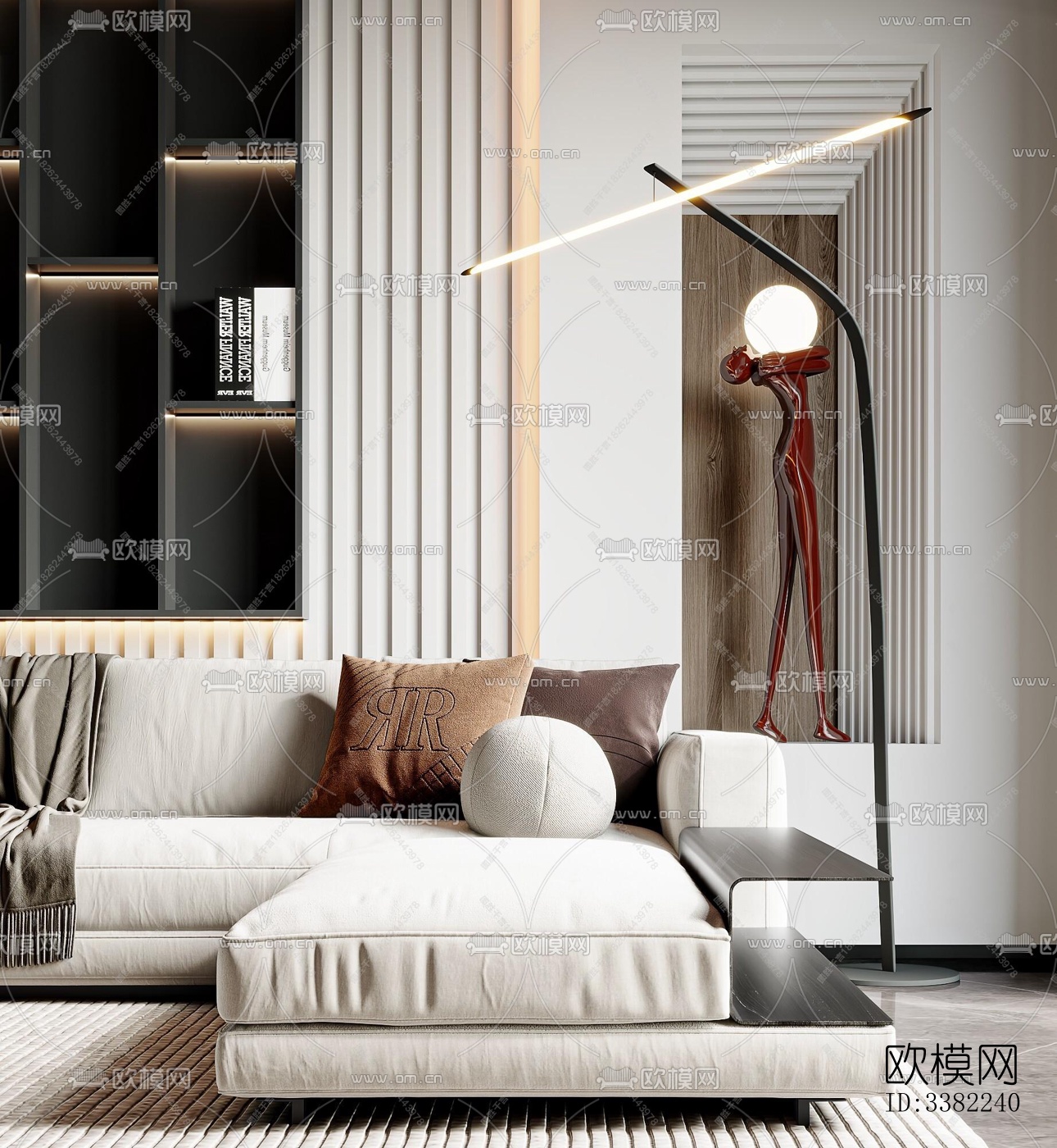 现代别墅效果图下载（渲染图8）