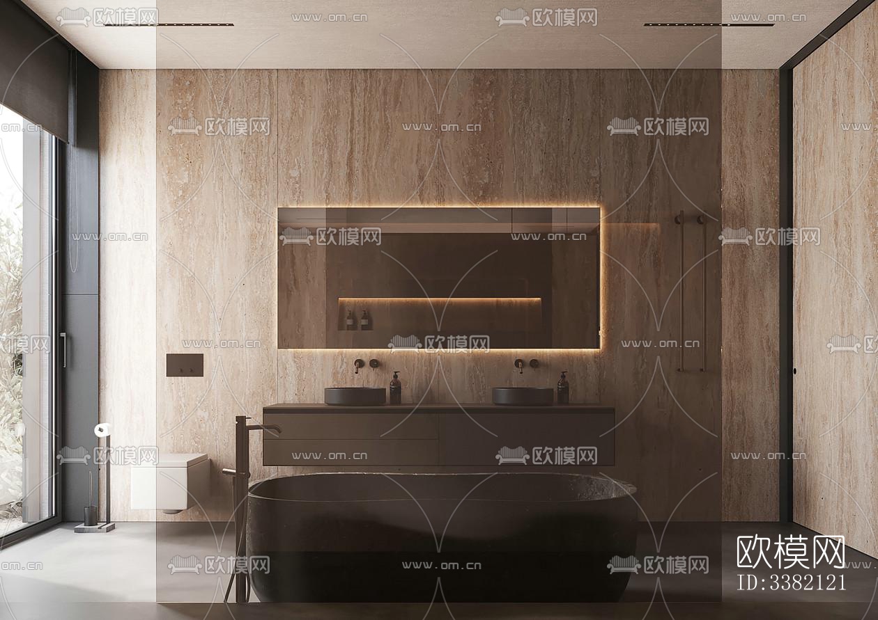 现代别墅效果图下载（渲染图4）