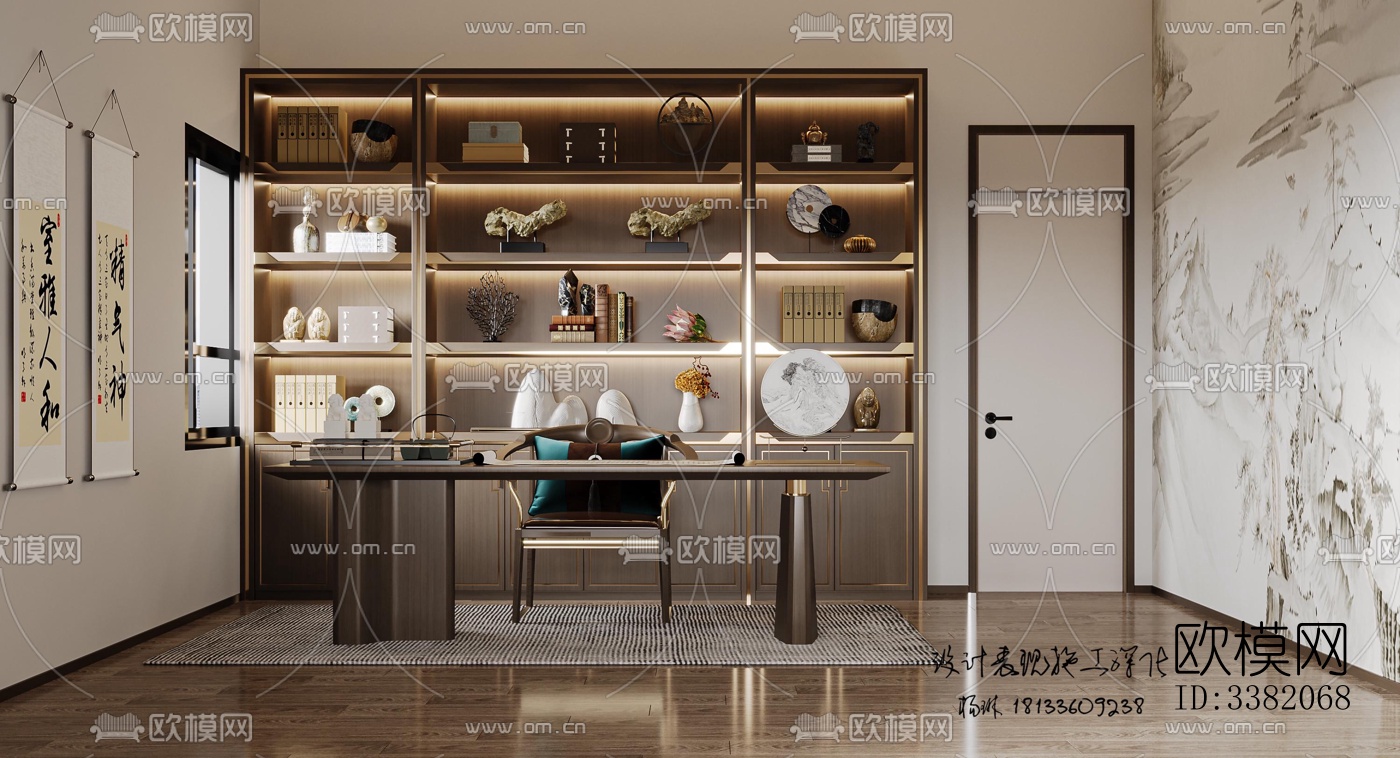 现代别墅效果图下载（渲染图7）