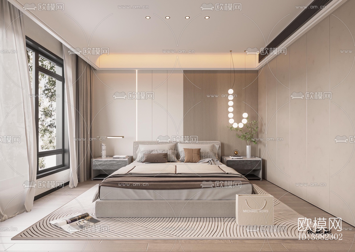 现代别墅效果图下载（渲染图8）